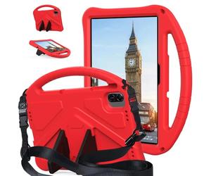 YRDUKJFDJ for Honor Pad X8b 11.0 inch（2026 Case Lightweight EVA Tablet Cover with Adjustable Strap, Shockproof Handle & Kickstand Portable Protective Shell(Rosso)