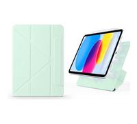 YRDUKJFDJ for iPad Air 13 inch M3 2025/ M2 2024 Case,Magnetic Attachment Slim Trifold Cas Auto Wake/Sleep,Multi-Viewing Angles,Slim Light Shell Cover(Ye?il)
