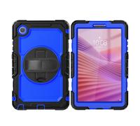 YRDUKJFDJ Sac pour Tablette PC, étui for Lenovo Tab One 8.7 inch Case K9 TB305FU with Screen Protector, Shockproof Rugged Case 360° Rotating Hand Strap/Stand for Lenovo Tab One 8.7 inch(Blue pc)