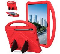 YRDUKJFDJ Sac pour Tablette PC, étui for Samsung Galaxy Tab S10 FE +/S10 FE Plus Case 13.1 inch (2025) Kids Cases Lightweight EVA Tablet Cover + Adjustable Strap, for Children Protective Shell(Rosso)