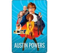YRENBIYYONZ Austin Powers Collection Plaque en métal 20,3 x 30,5 cm Décoration murale vintage rétro