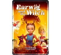YRENBIYYONZ Earwig and the Witch (2021) Plaque en métal vintage rétro 20,3 x 30,5 cm