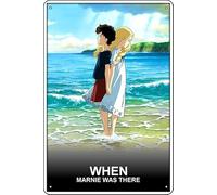 YRENBIYYONZ Plaque en métal « When Marnie Was There » (2014) - 20,3 x 30,5 cm - Décoration murale rétro vintage
