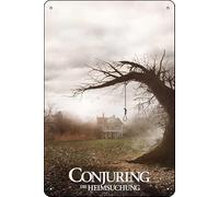 YRENBIYYONZ The Conjuring (2013) Plaque en métal vintage rétro 20,3 x 30,5 cm