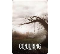 YRENBIYYONZ The Conjuring Collection - Plaque en métal - 20,3 x 30,5 cm - Décoration murale rétro vintage