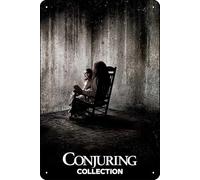 YRENBIYYONZ The Conjuring Collection Plaque en métal 20,3 x 30,5 cm Décoration murale vintage rétro