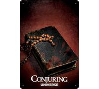 YRENBIYYONZ The Conjuring Universe Plaque en métal 20,3 x 30,5 cm Décoration murale vintage rétro
