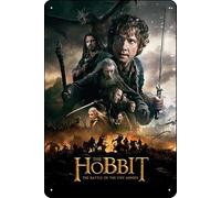YRENBIYYONZ The Hobbit : The Battle of the Five Armies (2014) Plaque en métal 20,3 x 30,5 cm Décoration murale rétro vintage