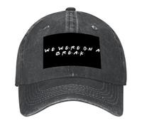 YRGSJK Casquette de Baseball Ajustable Nous étions en Pause ! Homme à la Mode Designer pêcheur Homme pour Filles Cadeaux pour Hommes pour Camping en Plein air Randonnée