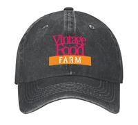 YRGSJK Casquette de Baseball Ajustable Vintage Food Farm (Couleur) Grandes Dimensions Anime Hommes Cadeaux pour Femmes pour Le Camping en Plein air Randonnée