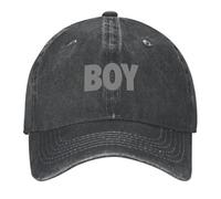 YRGSJK Casquette de Baseball réglable Garçons Unisexe Filles GARÇON Homme Visière Thermique Noire Hommes Cadeaux pour Femmes pour Camping en Plein air Randonnée