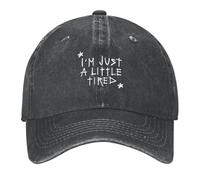 YRGSJK Casquette de Baseball réglable Je suis Juste Un Peu FATIGUÉ Soleil Fête Mousse Anime Femmes Cadeaux pour Hommes pour Le Camping en Plein air Randonnée
