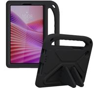 YRH Coque pour Lenovo Tab One /K9 8.7" 2025, Coque Enfan (Noir) | Résistante aux chocs, avec poignée et fonction support, légère, adaptée aux enfants et idéale pour les déplacements