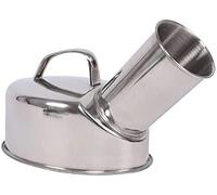 YRHH Urinoir pour Hommes en Acier Inoxydable 304, Conteneur D'urine Portable De 1300 ML, Urinoir De Nuit pour Urinoir pour Personnes Âgées Alitées