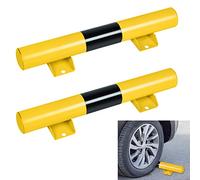 YRHome Butée de garage en caoutchouc pour vélo pour parking, voiture, garage, parking privé, garage, parking privé, garage privé, garage privé, garages privés, 60 x 13,5 x 9,5 cm