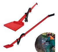 YRHome Levier d'Abattage d'Arbres avec Crochet Réversible, Lève-Tronc Forgé pour la Chute des Arbres, Outil Forestier Robuste avec Crochet de Levage et Poignée Antidérapante - Aide à la chute - 130 cm