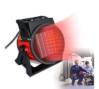 YRHome Radiateur électrique, 3000 W, en céramique, chauffage rapide, ventilateur, à 2 niveaux de chauffage, pour garage, chantier, atelier