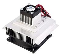 Yrhrol Kit de système de refroidissement thermoélectrique Peltier DC 12 V à monter soi-même, refroidisseur semi-conducteur, dissipateur de chaleur, module de conduction pour réfrigérateur, mini