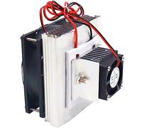 Yrhrol Mini climatiseur 12 V CC - Système de refroidissement thermoélectrique Peltier - Dissipateur de chaleur - Module de conduction - Pour réfrigérateur semi-conducteur