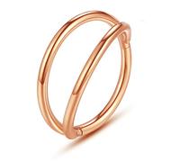 YROGCU Piercing pour nez, lèvre, septum, boucle d'oreille en acier chirurgical 316L, boucles d'oreilles dormeuses pour hélix, rook, conque, cartilage, daith, tragus, Acier inoxydable