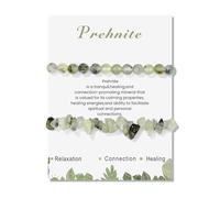 YROHGKPN 1. 1 lot de fermoirs réglables faits à la main en perles d'agate avec pierres uniques Design unisexe pour un usage quotidien ou comme cadeau. Bracelet avec pierre symbolique, taille unique