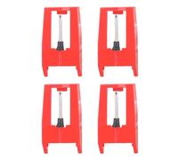 YROHGKPN 1/2/4 aiguilles de tourne-disque en plastique de rechange pour tourne-disque Phonographe ST05 Aiguille en plastique