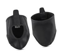 YROHGKPN 1 paire de gants de cyclisme imperméables à isolation thermique avec demi-orteil réfléchissant pour l'hiver et l'équitation de nuit