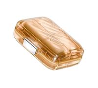 YROHGKPN 1. Voyage de 7 jours avec design anti-fuite Mallette à 7 compartiments pour un usage quotidien et boîte de rangement pour ustensiles de vacances médecine familiale