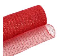 YROHGKPN 29,5 m Ruban en maille polyester pour tissu de sapin de Noël, couronne décorative, guirlande de mariage, pièce maîtresse, approvisionnement, couronne de fleurs de Noël