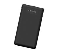 YROHGKPN 2x21700 Mallette de chargement portable avec indicateurs de niveau de batterie numériques, coque ABS Powerbanks Shell, bloc d'alimentation mobile rapide