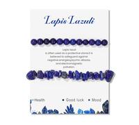 YROHGKPN 3. 1 lot de perles en agate réglables prêtes à offrir, avec ajustement irrégulier pour bracelets quotidiens et spéciaux avec un design unique, taille unique, comme décrit