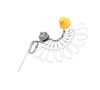 YROHGKPN 5 m 7 0 m Ceinture de pêche Stringer Live Fish Boucle avec rouleau en acier inoxydable Poisson pêche Tackle Stringer