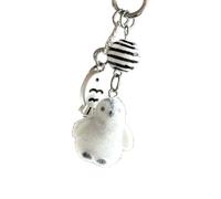 YROHGKPN Adorable sangle de téléphone portable en forme de poisson clown avec perles, parfaite pour ajouter du style à votre téléphone portable, pendentif de téléphone robuste et léger, design perlé