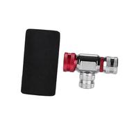 YROHGKPN Aérateur de pneu compact CO₂ pour la réparation des crises de vélo Construction fine en alliage d'aluminium avec clapet de décharge de pression Ventilateur de pneu à cycle rapide