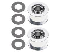 YROHGKPN Alésage de poulie lisse avec roulements à grande vitesse optimisés pour les imprimantes 3D série Lab X1C / P1P / P1S Poulie de courroie métallique