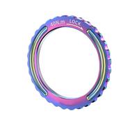 YROHGKPN Alliage métallique - Moyeu de frein à disque central - Anneau de sécurité - Pour vélo de route - Installation facile - Alliage métallique - Rotor de frein à disque - Adaptateur de capuchon