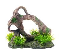 YROHGKPN aquariums, vieux verres artificiels, pots, décorations, accessoires d'aquarium, art marin, décorations, décoration d'aquarium