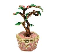 YROHGKPN Arbre à argent, décoration de table, mallette de rangement pratique pour trier des objets, accessoires décoratifs, boîte d'organisation, boîte de décoration d'arbre à argent