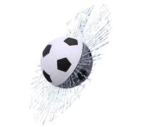 YROHGKPN Autocollant de fenêtre 3D Illusions résistant aux intempéries qui simule le coup de balle pour un plaisir automobile durable - Autocollant de fenêtre - Autocollant de frappe de balle de