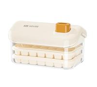 YROHGKPN Bac à glaçons avec 28/56 compartiments, pressé à la main, pratique, retrait facile 1 main, 1 cube pour boissons, ustensiles de cuisine