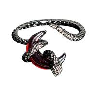 YROHGKPN Bagues élégantes et réglables avec des motifs de serpent et de lune pour un usage quotidien - Élégantes bagues serpents et lunes, comme décrit