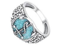 YROHGKPN Bagues faites à la main en alliage de zinc Charm Pierre Accessoires de personnalité Accessoire de personnalité pour les femmes élégantes, comme décrit