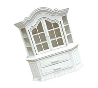 YROHGKPN Bibliothèque miniature faite à la main pour maison de poupée, chambre à coucher et salon, accessoires de bricolage, accessoires de photographie, armoire en plastique pour maison de poupée