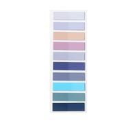 YROHGKPN Bloc-notes adhésifs esthétiques faciles à écrire - Marqueurs de page simples - Notes colorées - Onglets colorés