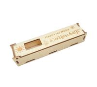 YROHGKPN Boîte cadeau décorative en chêne avec papillons gravés en forme de cœur pour anniversaire, argent, chocolat, souvenirs et organisation de bijoux en bois naturel