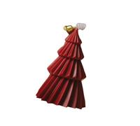 YROHGKPN Bougie parfumée décorative en forme de sapin de Noël, parfums haut de gamme, huile essentielle naturelle, décoration intérieure, cadeau festif, Noël parfumé