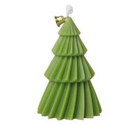 YROHGKPN Bougie parfumée décorative en forme de sapin de Noël, parfums haut de gamme, huile essentielle naturelle, décoration intérieure, cadeau festif, Noël parfumé