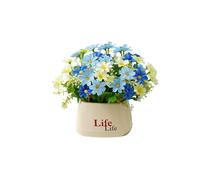 YROHGKPN Bouquets de fleurs artificielles d'inspiration bio, centres de table en soie, décoration de table vivante pour la maison et centres de table saisonniers en soie