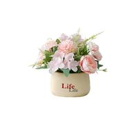 YROHGKPN Bouquets de fleurs artificielles d'inspiration bio, centres de table en soie, décoration de table vivante pour la maison et centres de table saisonniers en soie