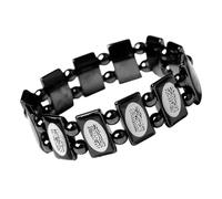 YROHGKPN Bracelet coloré design perles goutte à goutte pour expression de foi Bracelet confortable pour un usage quotidien Chaîne à main religieuse, taille unique, comme décrit